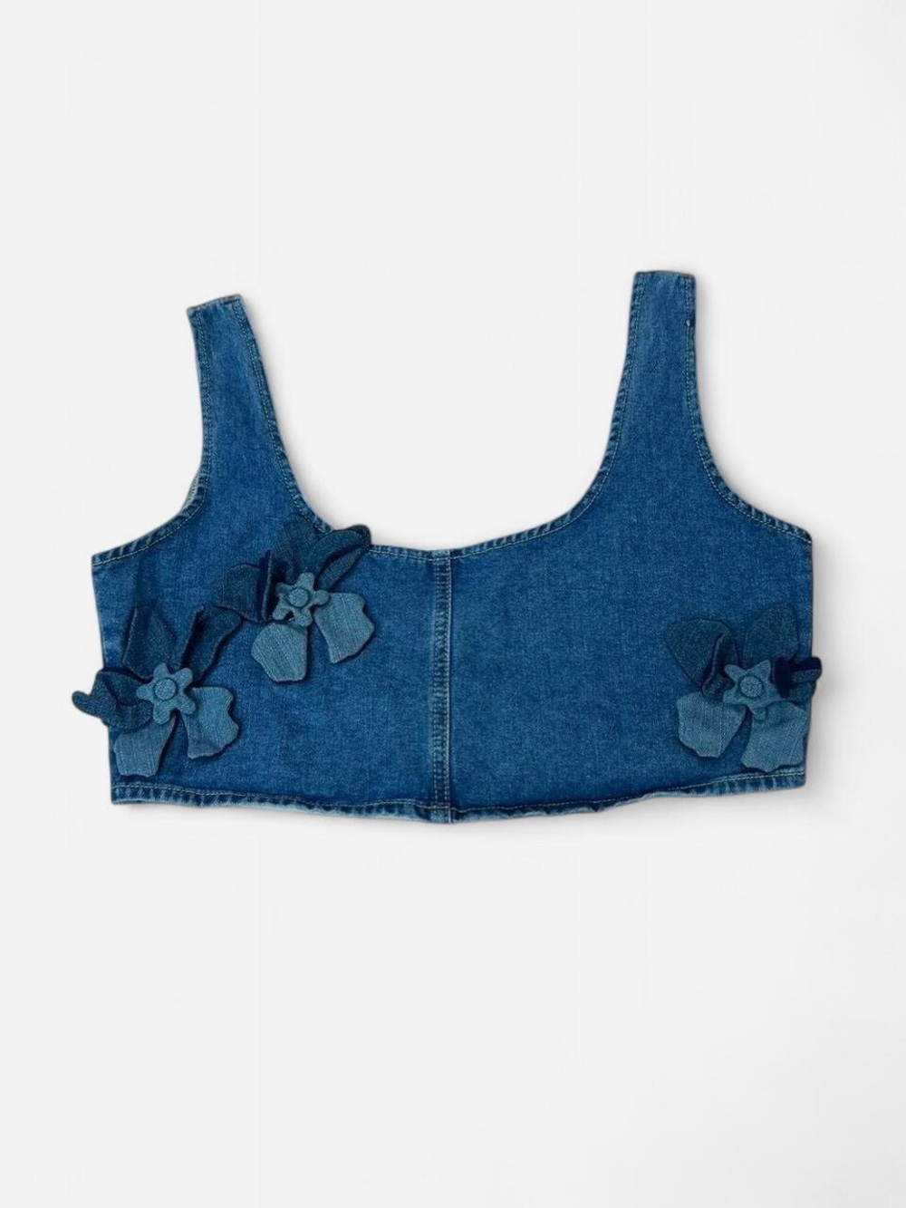 PTCL Denim crop top